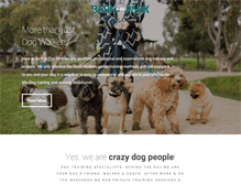 Tablet Screenshot of barkinthepark.com.au